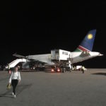 初のナミビア航空でした